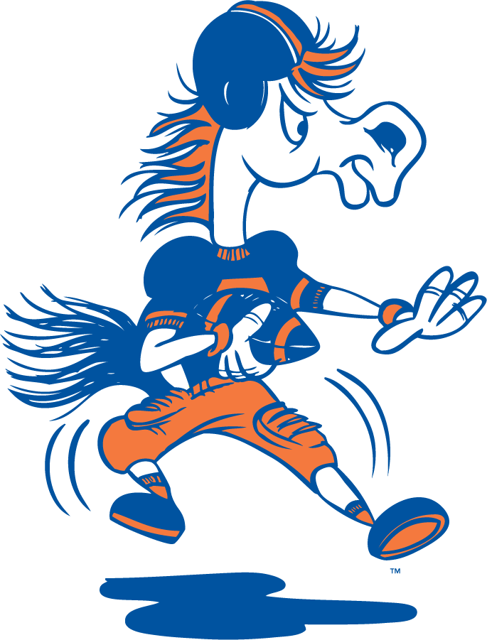 Boise State Broncos 1968-1983 Mascot Logo DIY iron on transfer (heat transfer)